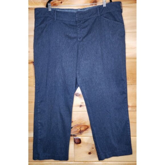 Lee Natural Straight Wide Leg Jeans Women's Size 24W Going Out or Everyday - Picture 4 of 9